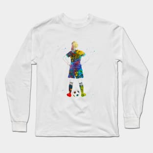 Soccer Player Girl Long Sleeve T-Shirt